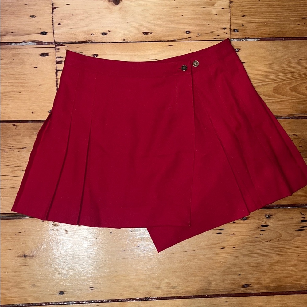QMack Red Skirt